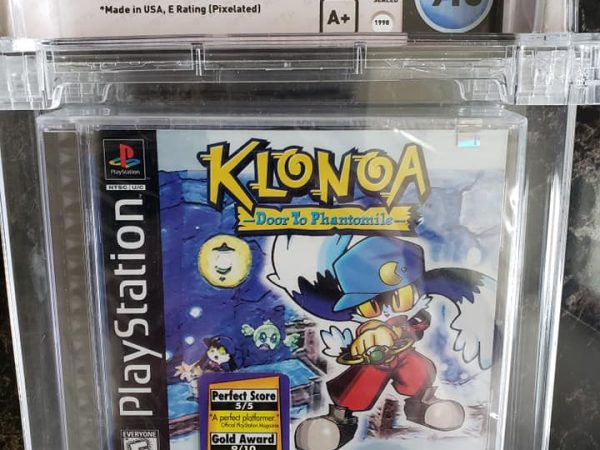 Klonoa Door to Phantomile - Playstation - WATA 9.8 - A+ Seal - Sealed - Brand New
