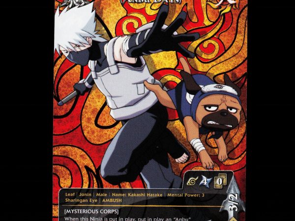 Kakashi Hatake (Anbu Days) - N-567 - NM - Full Art - Promo - Naruto CCG - E1-62
