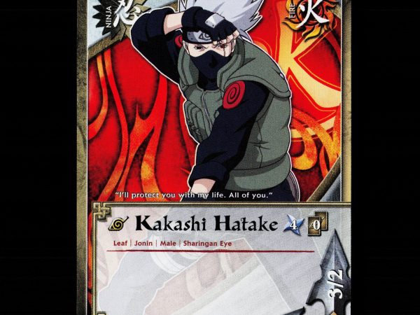 Kakashi Hatake - PS 004 - NM - Non-Foil - Promo - Naruto CCG - E1-19