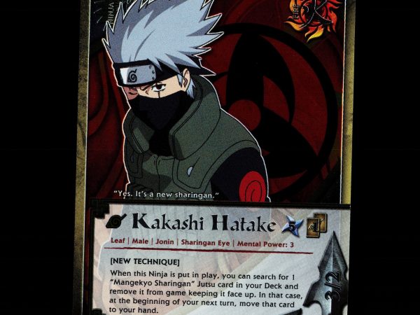 Kakashi Hatake - PR 042 - NM - Foil - Promo - Naruto CCG - E1-56