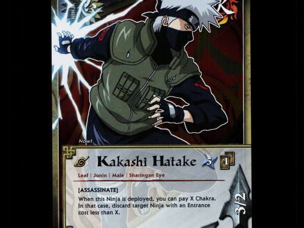Kakashi Hatake - 1293 - NM - 1st Edition Foil - S23 - Naruto CCG - D4-40