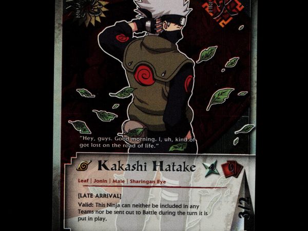 Kakashi Hatake - 109 - NM - Unlimited - Foil - Naruto CCG - D3-123