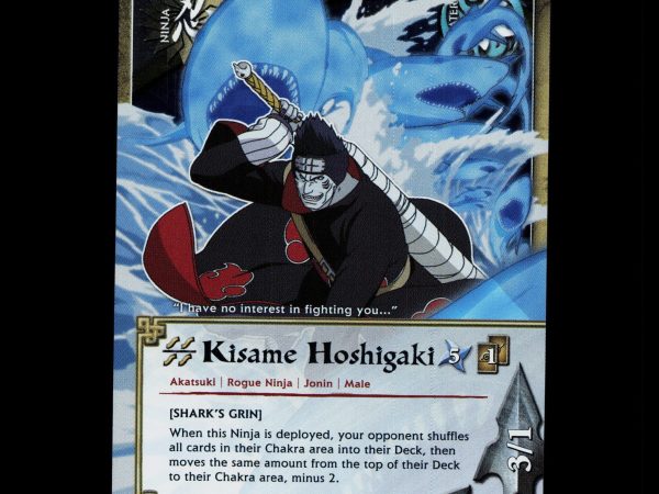Kisame Hoshigaki - 1406 - NM - 1st Edition Foil - S24 - Naruto CCG - D4-55