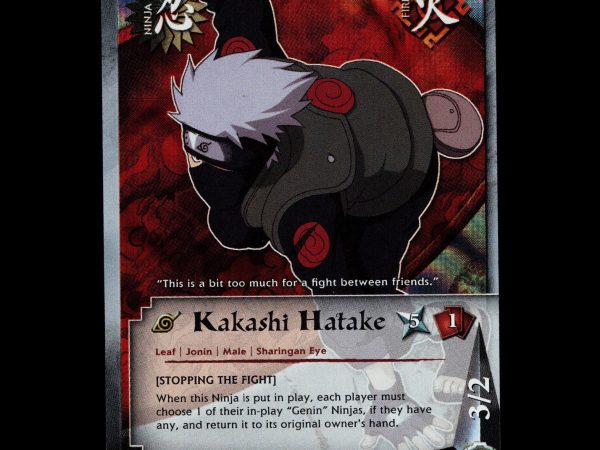 Kakashi Hatake - 229 - NM - 1st Edition - Foil - Naruto CCG - D3-12