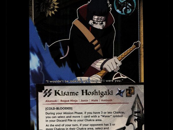 Kisame Hoshigaki - 454 - NM - 1st Edition - Foil - Naruto CCG - D4-218