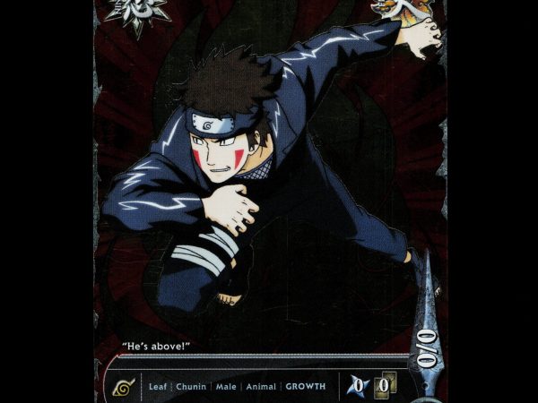 Kiba Inuzuka - 1165 - NM - 1st Edition Full Art - S21 - Naruto CCG - D3-106