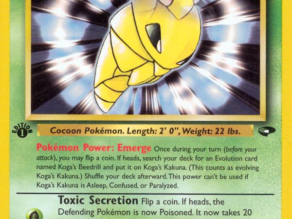 Koga's Kakuna (47/132) [Gym Challenge 1st Edition]