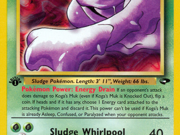 Koga's Muk (26/132) [Gym Challenge 1st Edition]