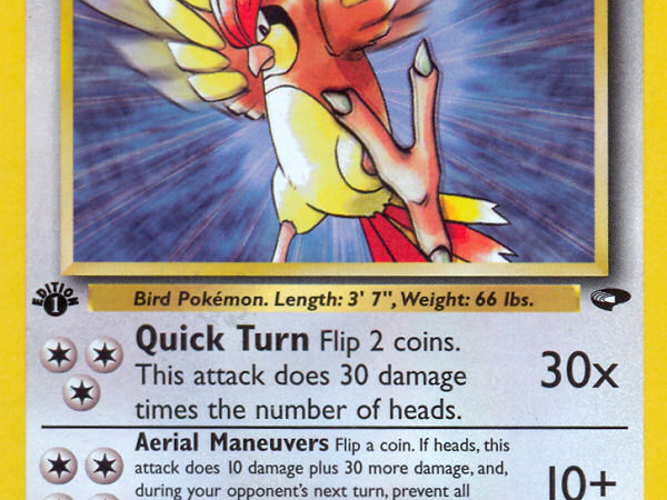 Koga's Pidgeotto (27/132) [Gym Challenge 1st Edition]