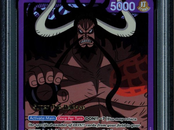 Kaido - ST04-001 - PSA 6 - Alt Art - Super Pre-Release - One Piece - 519