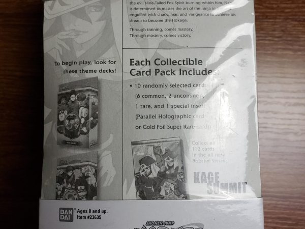Kage's Summit - Set 25 - Blister Pack Box (15 Packs) - Various Art - Naruto CCG Card Game - Sealed
