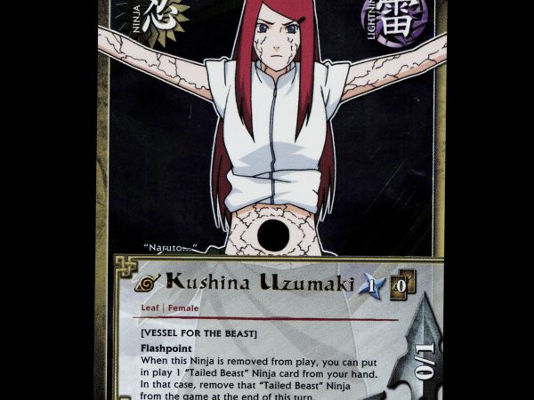Kushina Uzumaki - 1583 - NM - Foil - S27 - Naruto CCG - E1-149