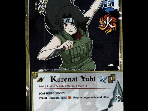 Kurenai Yuhi - 1419 - NM - 1st Edition - Foil - Naruto CCG - D3-65