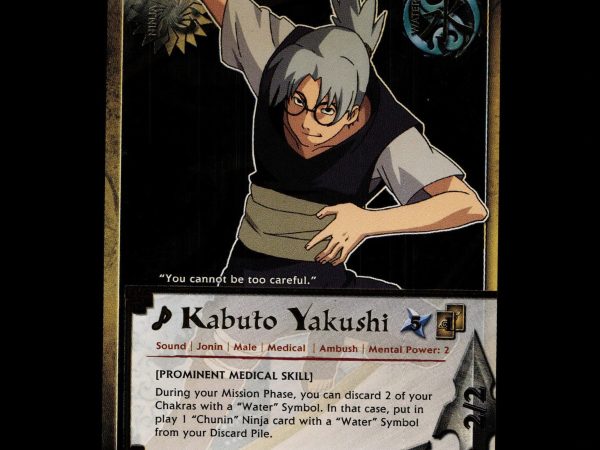 Kabuto Yakushi - 606 - NM - 1st Edition - Foil - Naruto CCG - D4-307