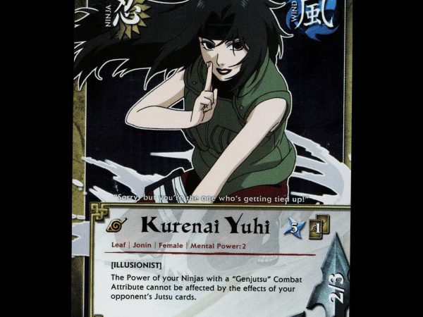 Kurenai Yuhi - 943 - NM - 1st Edition Foil - S18 - Naruto CCG - D3-3