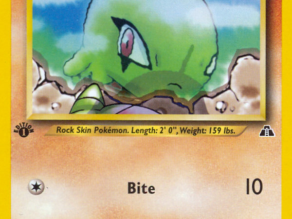 Larvitar (57/75) [Neo Discovery 1st Edition]