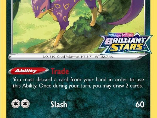 Liepard (SWSH187) (Prerelease Promo) [Sword & Shield: Black Star Promos]