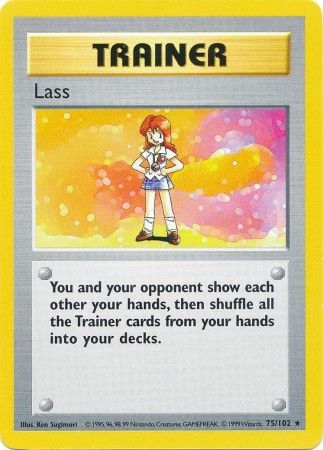Lass (75/102) [Base Set (Shadowless)]