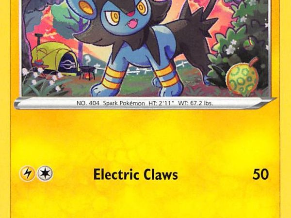 Luxio (092/264) (Pikachu Stamp #53) [Battle Academy 2022]