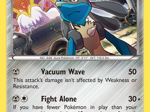 Lucario (63/124) (Cosmos Holo) [XY: Fates Collide]
