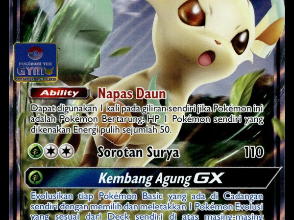 Leafeon GX - 093/SM-P - NM - Indonesian Gym - Promo - Pokemon - B1-26