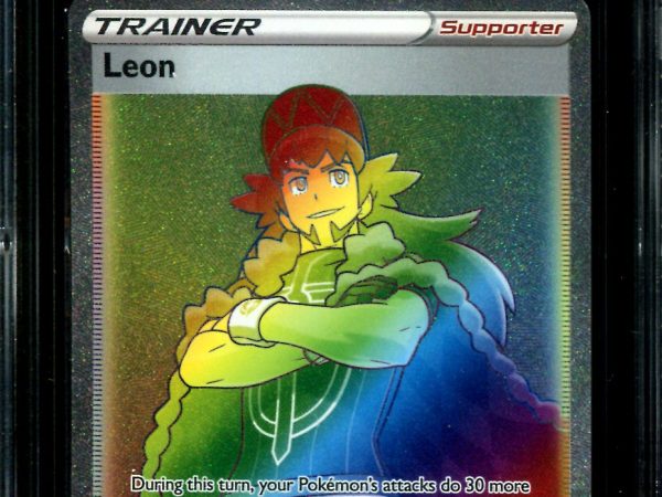 Leon - 195/185 - CGC 9.5 Gem Mint - Hyper Rare - Vivid Voltage - Pokemon - 28284