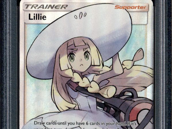 Lillie - 147/149 - PSA 8 - Full Art - Sun & Moon - Pokemon - 76475
