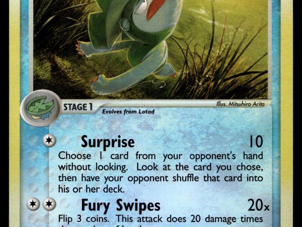 Lombre - 46/100 - NM - Reverse Holo - Sandstorm - Pokemon - A9-33