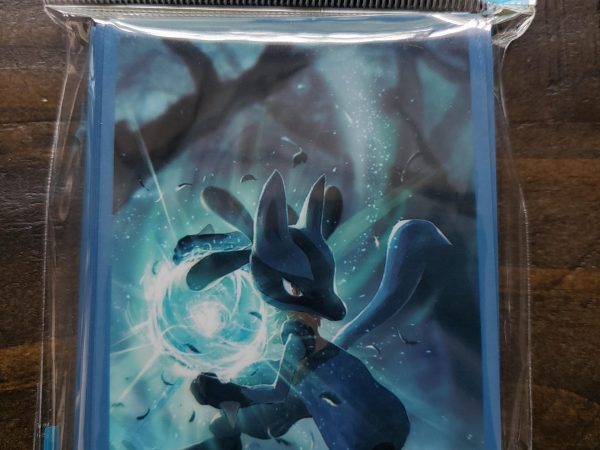 Lucario Attacking - Set of 64 Sleeves - Japanese - Pokemon Center