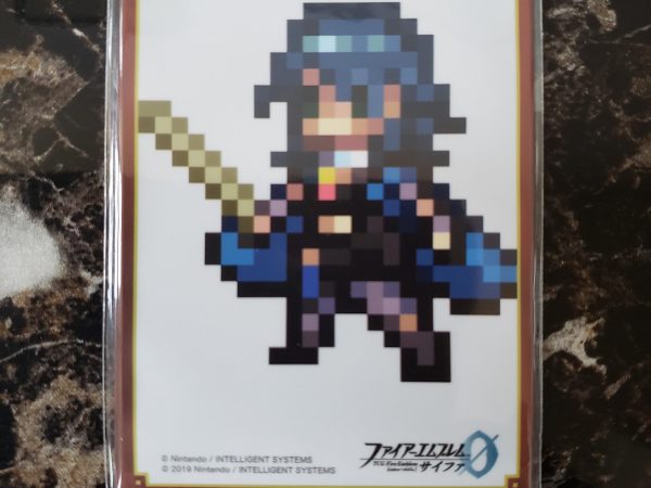 Lucina Chibi Pixel Sleeves - Fire Emblem Cipher - 5x Buy a box Sleeves - New