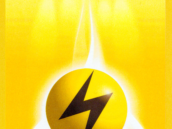 Lightning Energy (100/102) (Shadowless) [Base Set 1st Edition]