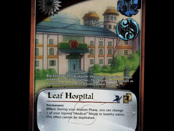 Leaf Hospital - 545 - NM - 1st Edition - Foil - Naruto CCG - D4-227