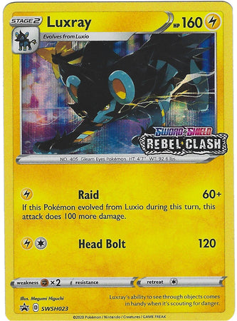 Luxray (Prerelease Promo) (SWSH023) [Sword & Shield: Black Star Promos]