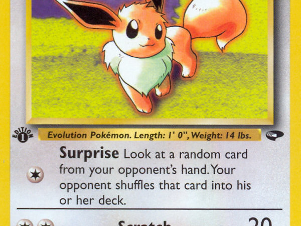 Lt. Surge's Eevee (51/132) [Gym Challenge 1st Edition]