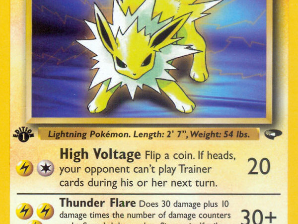 Lt. Surge's Jolteon (28/132) [Gym Challenge 1st Edition]
