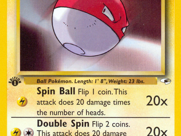 Lt. Surge's Voltorb (84/132) [Gym Heroes 1st Edition]
