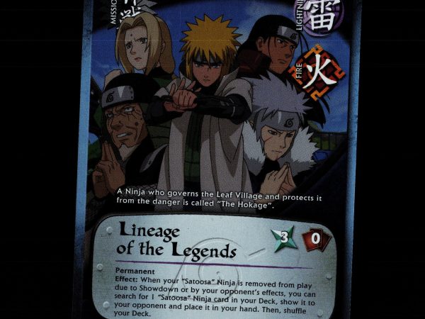 Lineage of the Legends - PR 033 - NM - Foil - Promo - Naruto CCG - E1-11