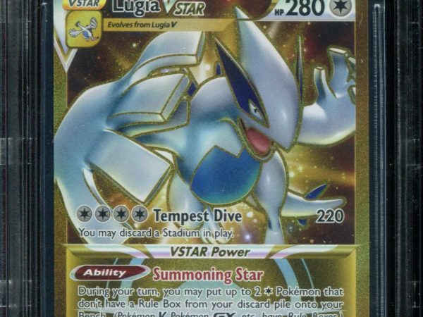 Lugia Vstar - 211/195 - BGS 10 Black Label - Secret Rare - Silver Tempest - Pokemon - 44583