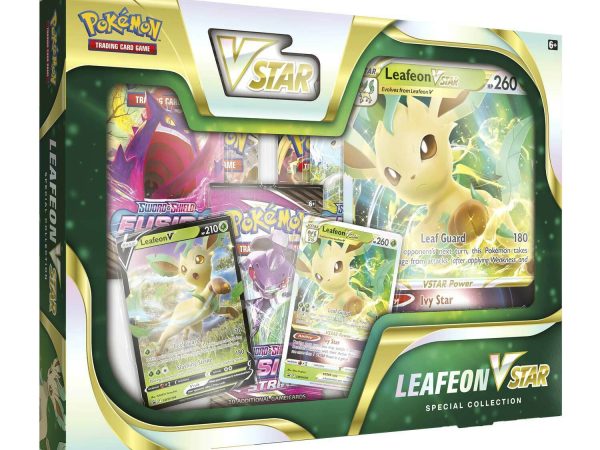 Leafeon Vstar Collection Box - Pokemon Collection Box x1 - Sealed - New