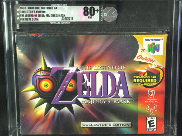 Legend of Zelda Majora's Mask - N64 - VGA 80+ - Nintendo - Brand New Sealed