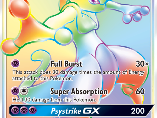 Mewtwo GX (76/73) [Sun & Moon: Shining Legends]