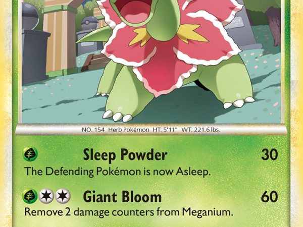 Meganium (26/123) (Theme Deck Exclusive) [HeartGold & SoulSilver: Base Set]