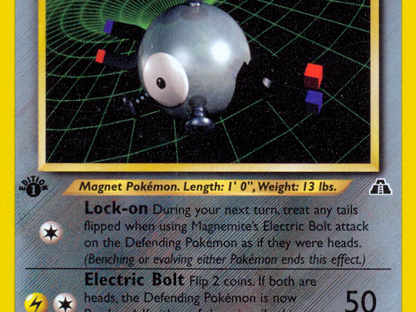 Magnemite (26/75) [Neo Discovery 1st Edition]