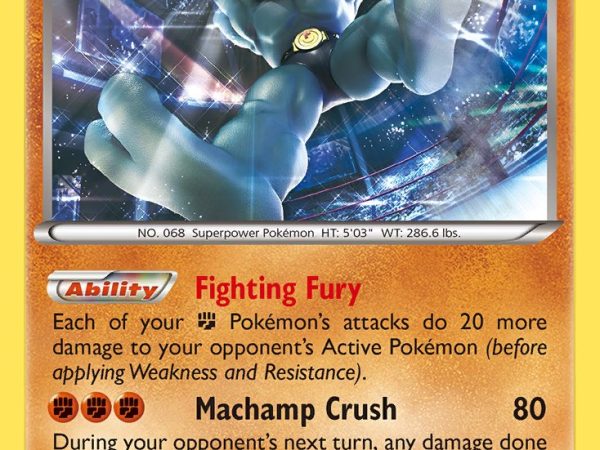 Machamp (46/111) (Cosmos Holo) (Blister Exclusive) [XY: Furious Fists]