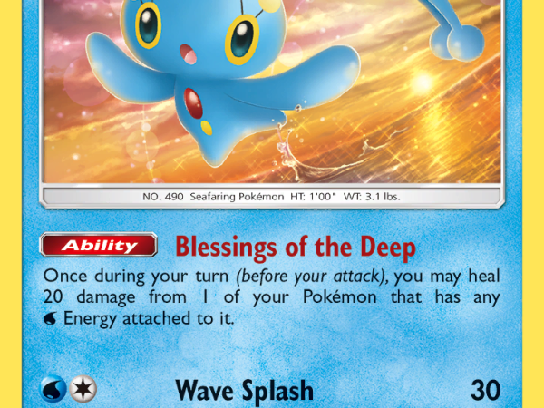 Manaphy (25/73) [Sun & Moon: Shining Legends]
