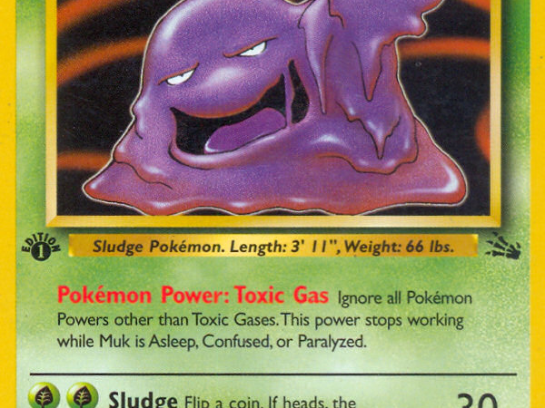 Muk (28/62) [Fossil 1st Edition]