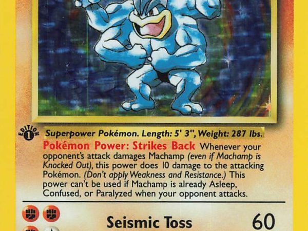 Machamp (8/102) (Shadowless) [Base Set 1st Edition]