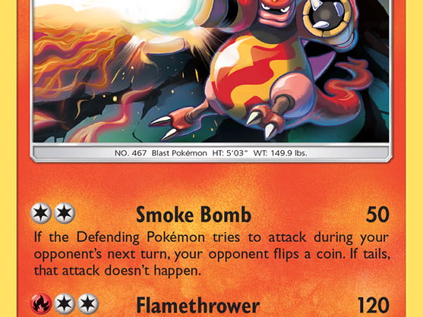 Magmortar (22/236) [Sun & Moon: Unified Minds]