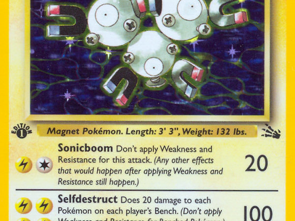 Magneton (11/62) [Fossil 1st Edition]