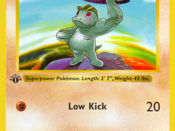 Machop (52/102) (Shadowless) [Base Set 1st Edition]